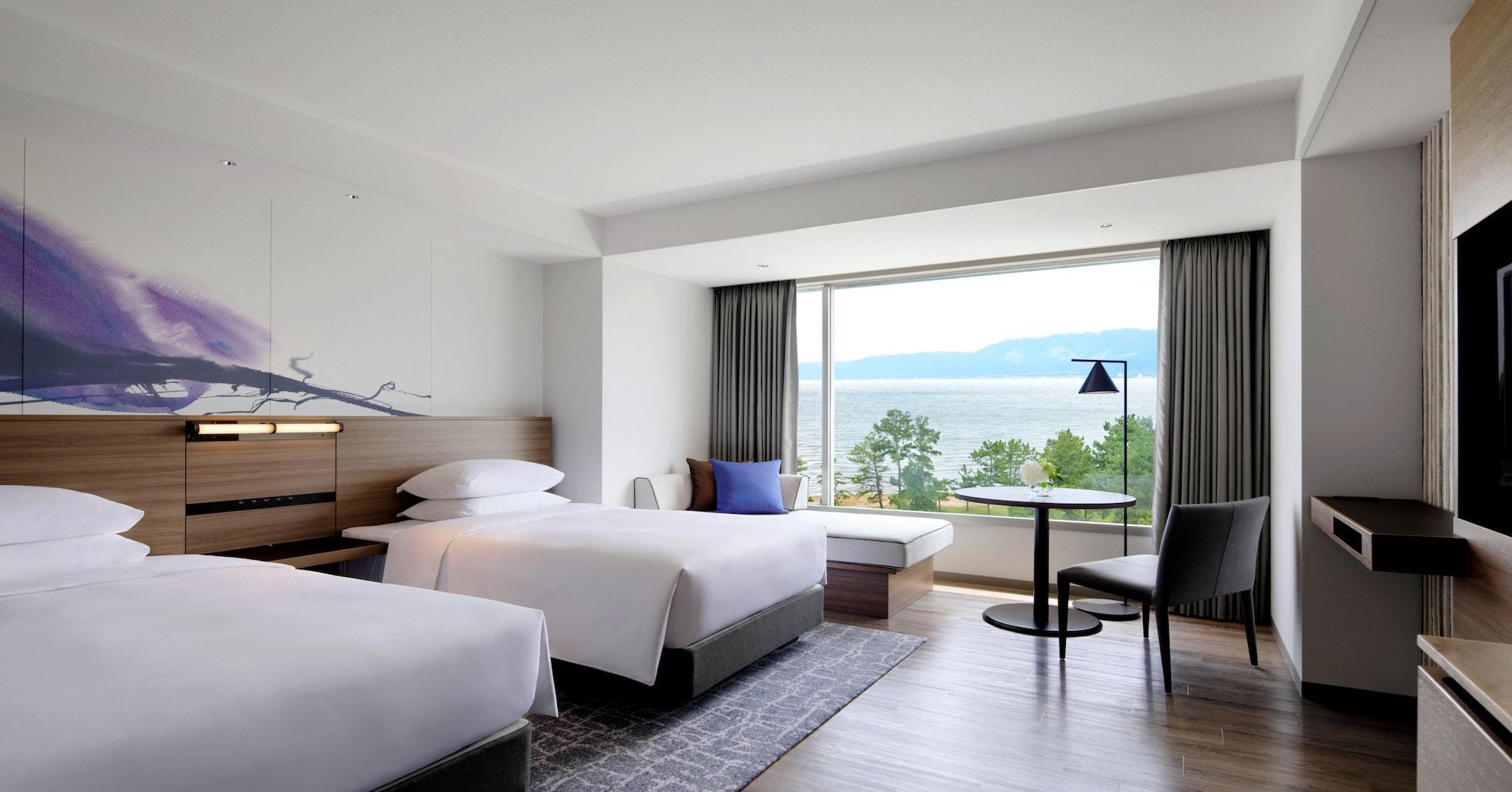 Lake Biwa Marriott Hotel Moriyama Bagian luar foto