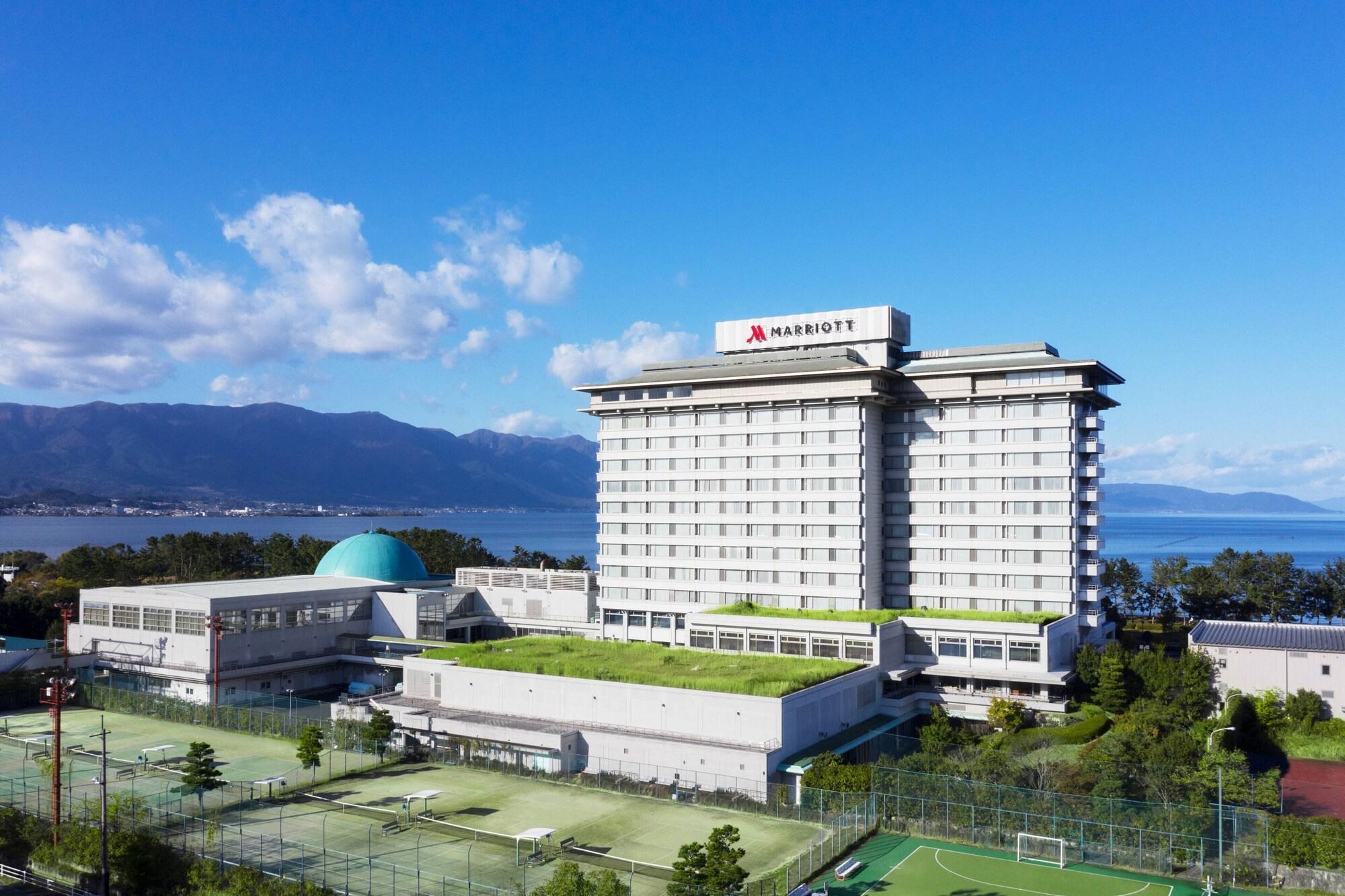 Lake Biwa Marriott Hotel Moriyama Bagian luar foto